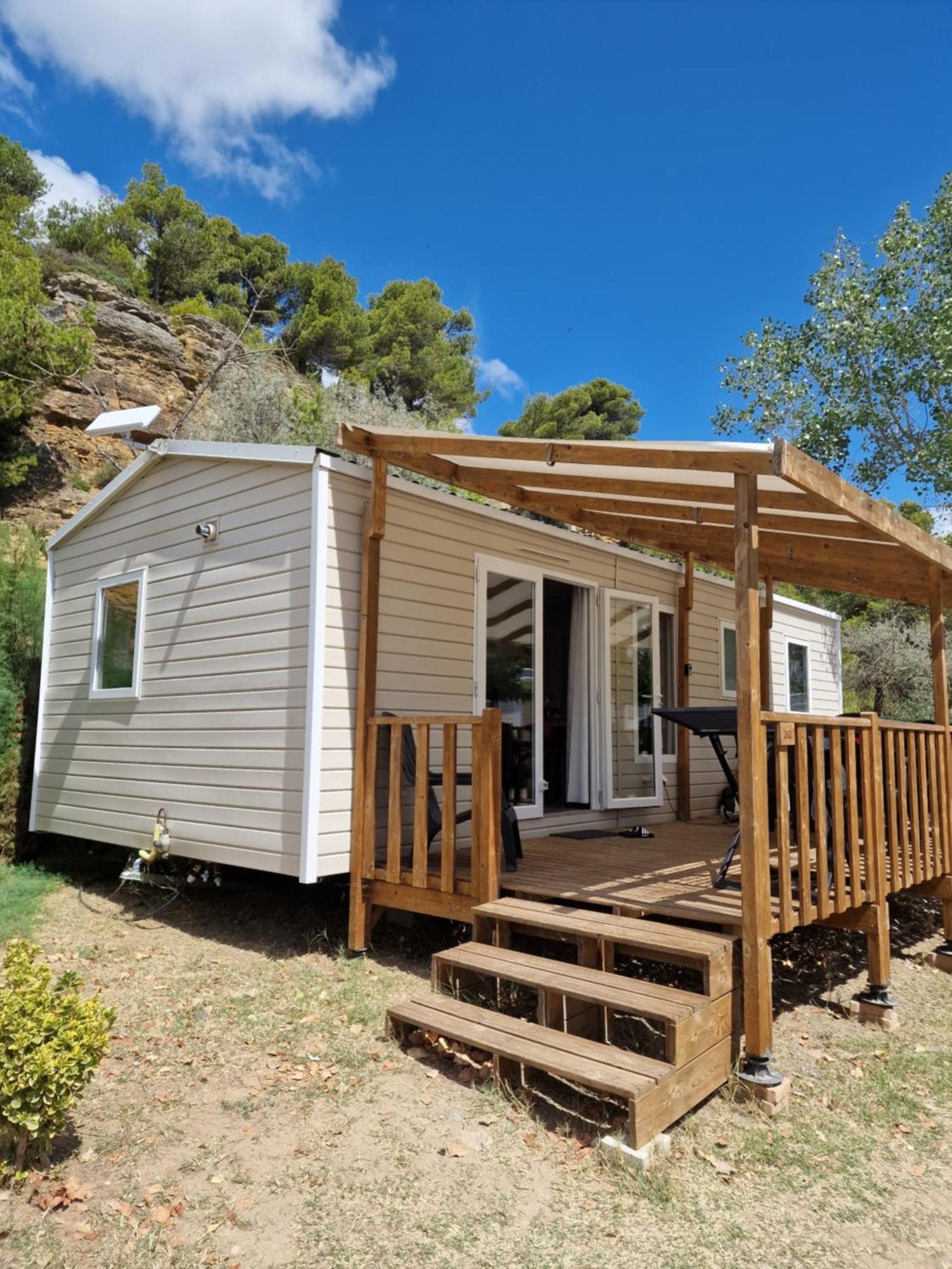 Mobilhome Clim Tele La Falaise 4 Etoiles 纳博讷 外观 照片